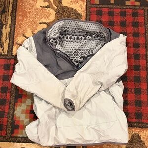 Mens Chubbies bear hug reversible quarter zip fleece